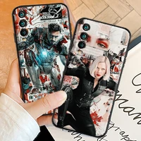 marvel iron man phone cases for xiaomi redmi 9at 9 9t 9a 9c redmi note 9 9 pro 9s 9 pro 5g back cover coque soft tpu carcasa