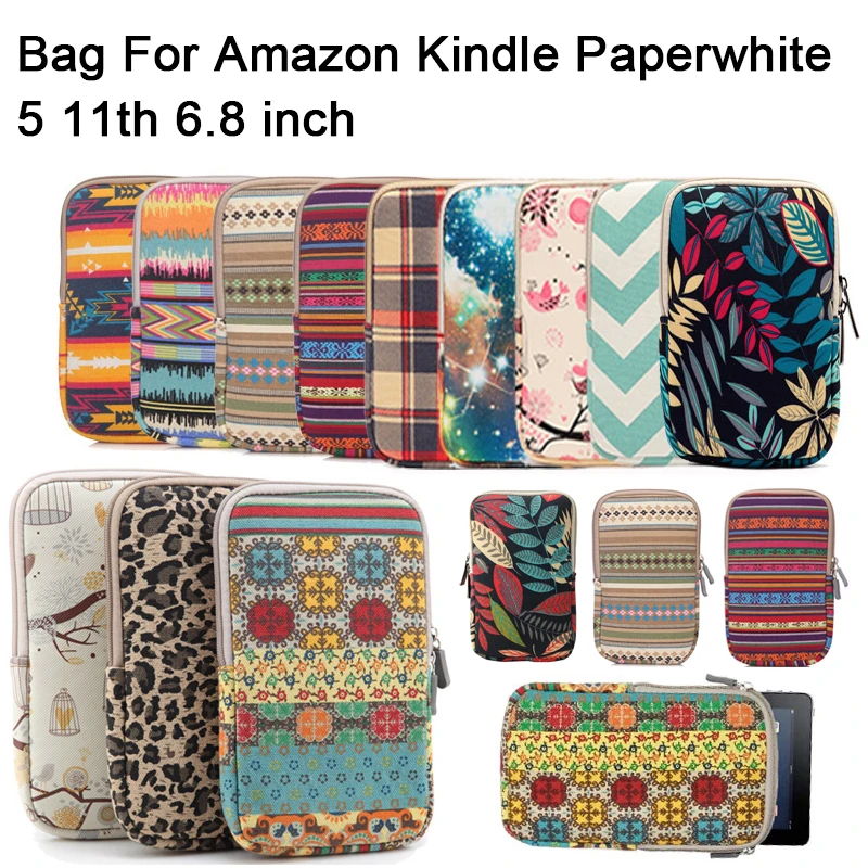 Tablet Bag For Amazon kindle Paperwhite 5 Case 6.8 inch Shockproof Sleeve Cover For Kindle Paperwhite 11th Generation Case 2021