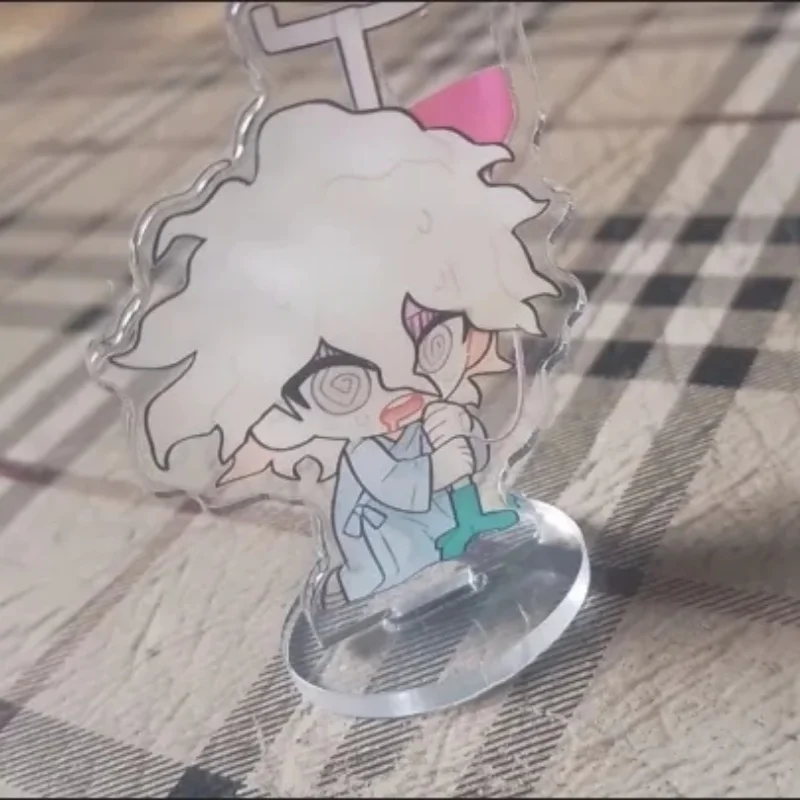 Фото Danganronpa Trigger Happ Аниме Фигурка Нагито Комаэда Игрушечные Фигурки Женская Мода Фигурка Стенд Модель Куклы Игрушки Акрил №2