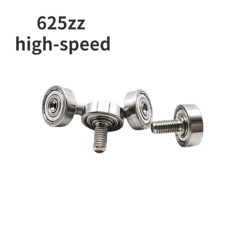 

625zz внешний стандартный винт из нержавеющей стали с винтовым подшипником, высокоскоростное колесо направляющего ролика