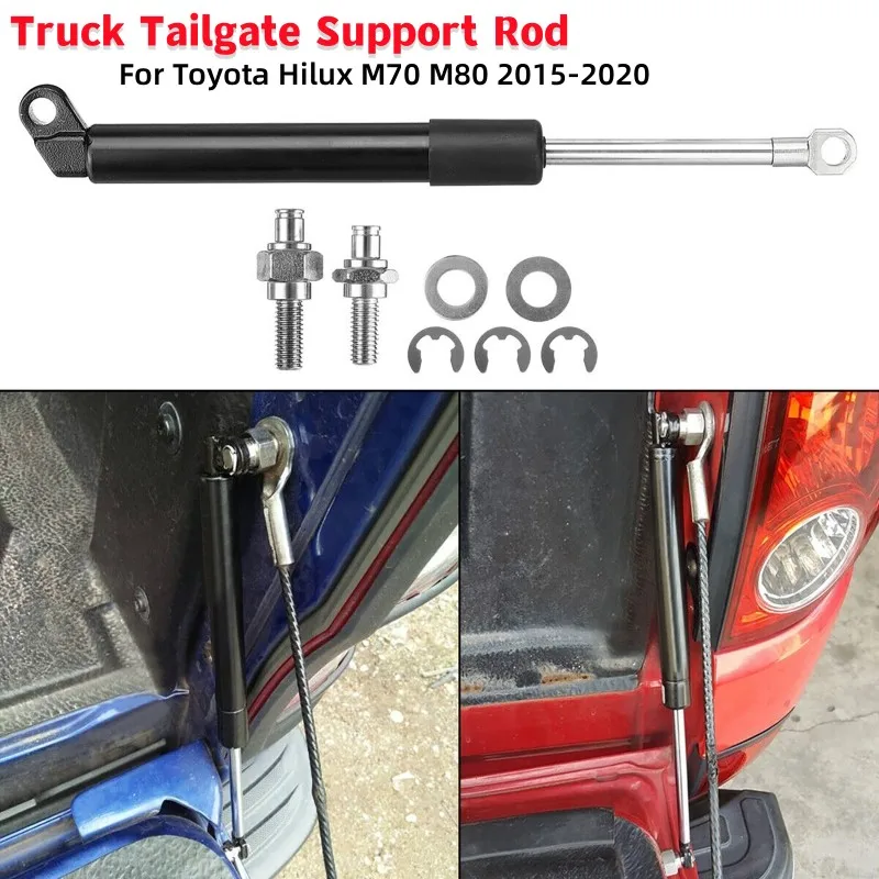 

Вспомогательная амортизирующая опорная штанга для задней двери грузовика вспомогательная пружина для прицепа грузовика Пружинные стойки для Toyota Hilux M70 M80 2015-2020