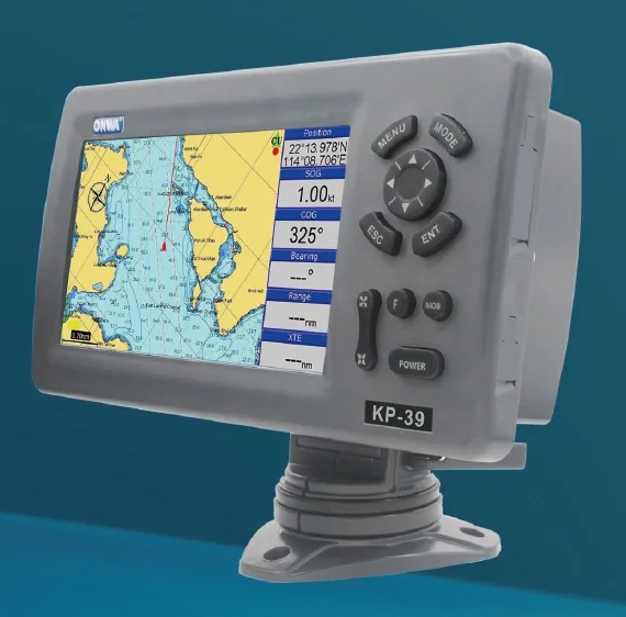 

KP-39A (New!) 7-inch GPS Chart Plotter with Class B AIS Transponder