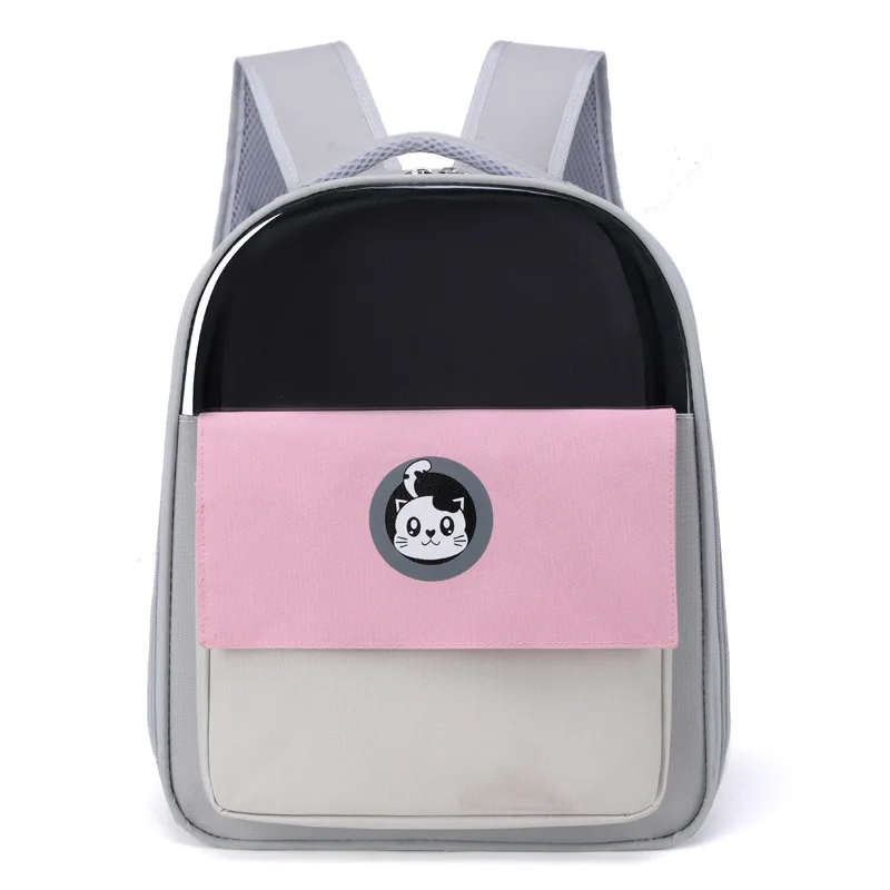 

Cat Backpack Bag Going Out Carrying Bag Space Capsule Breathable Backpack Dog School Bag Large-Capacity Take-Away Pet Supplies