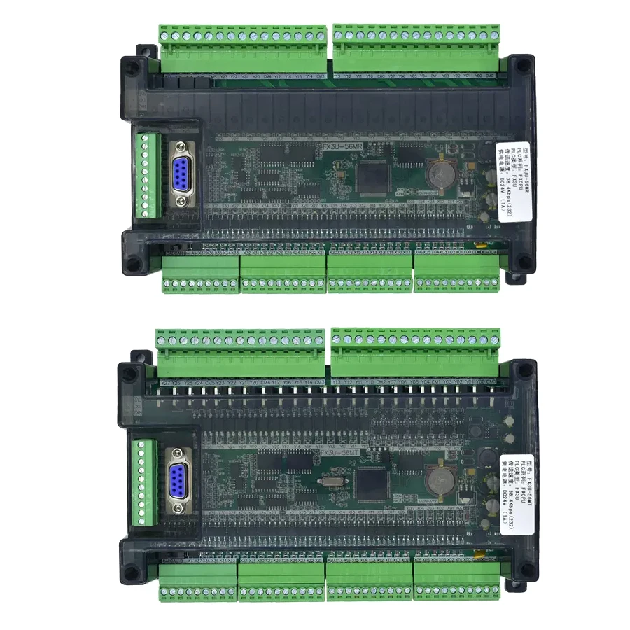 Промышленная плата ПЛК Программируемый контроллер FX3U-56MR/MT-6AD2DA высокоскоростной