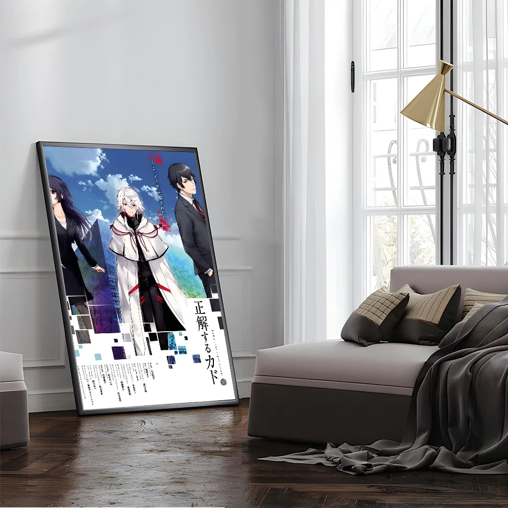 KADO The Righe Answer Self-adhesive Art Poster Whitepaper Prints Posters Artwork Aesthetic Wall Painting