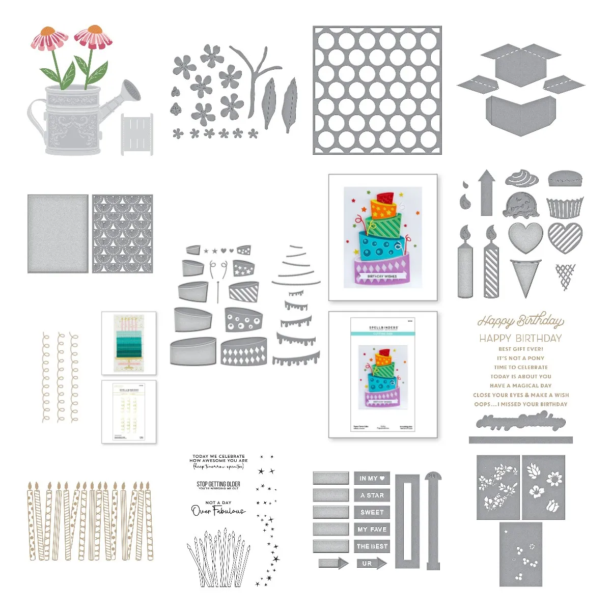 

Cake Gift Box New Metal Cutting Dies Stamps Stencil Hot Foil For 2022 Scrapbook Diary Decoration Embossing Template Diy Greeting
