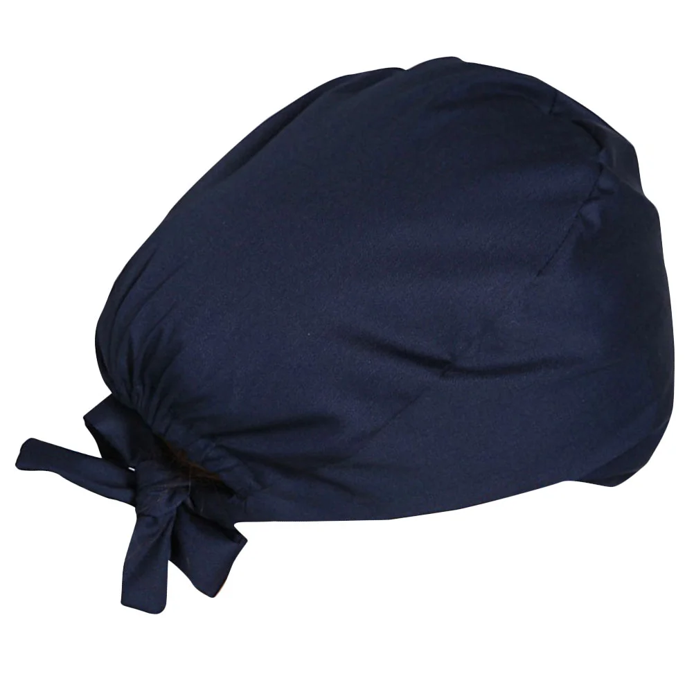 

2 Pcs Women's Hats & Caps Working Sweatband Pompadour Cotton Head Cover Tie Back Man