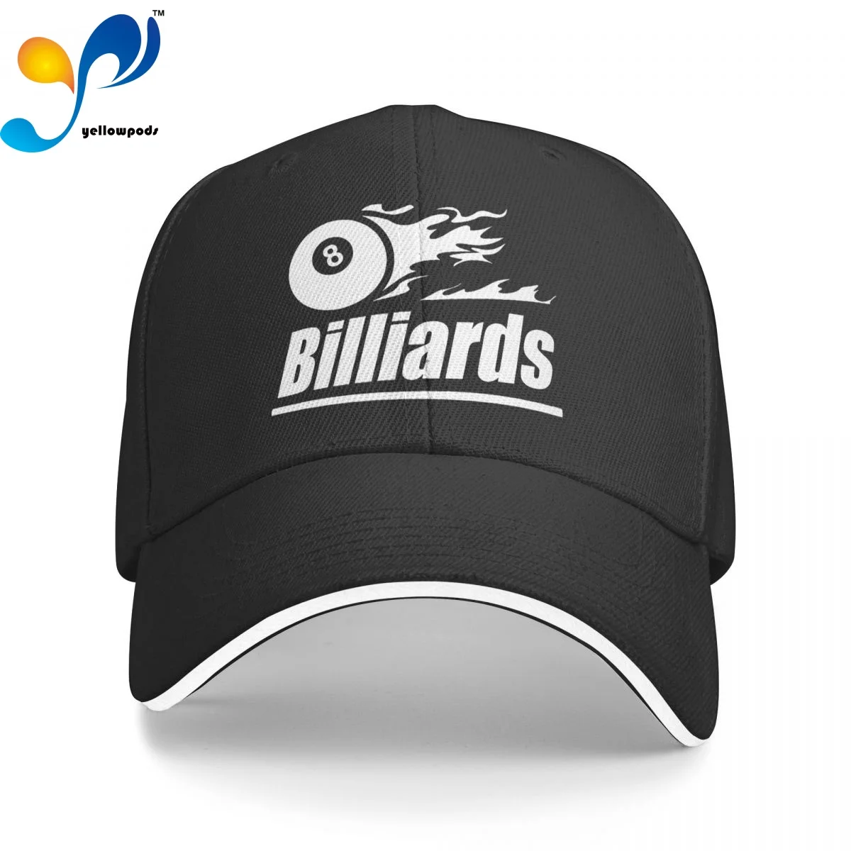 Billiards Trucker Cap Snapback Hat for Men Baseball Mens Hats Caps for Logo