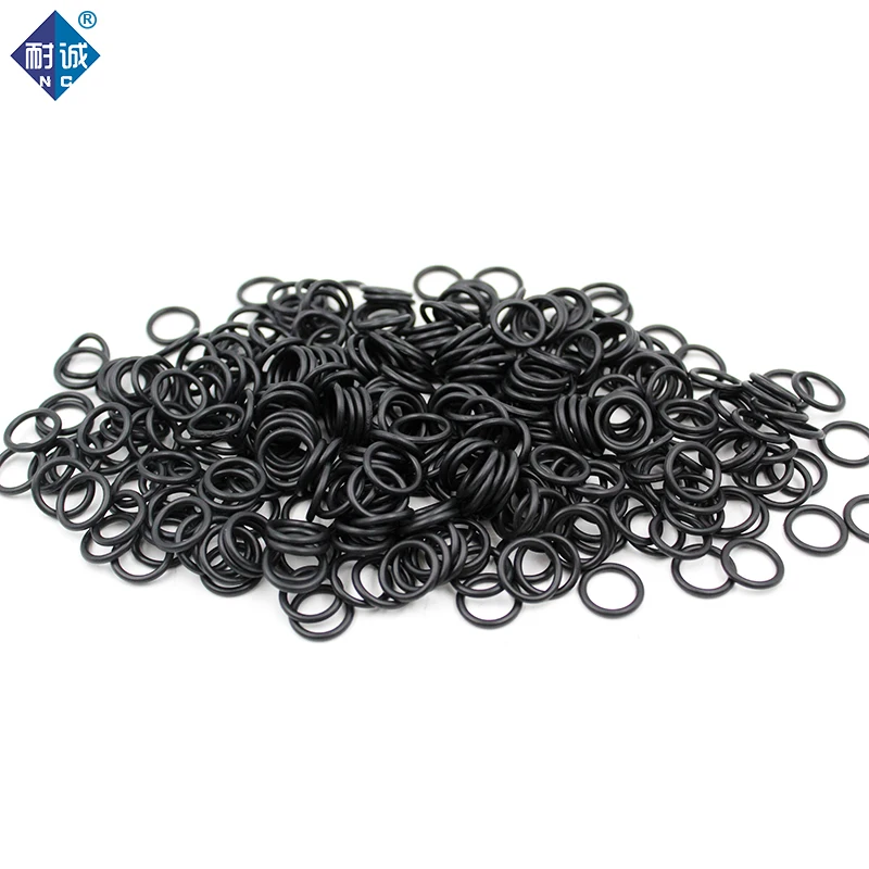 OD4-50 NBR O Ring Seal Gasket Thickness CS1.5mm Oil and Wear Resistant Automobile Petrol Nitrile Rubber O-Ring Waterproof Black