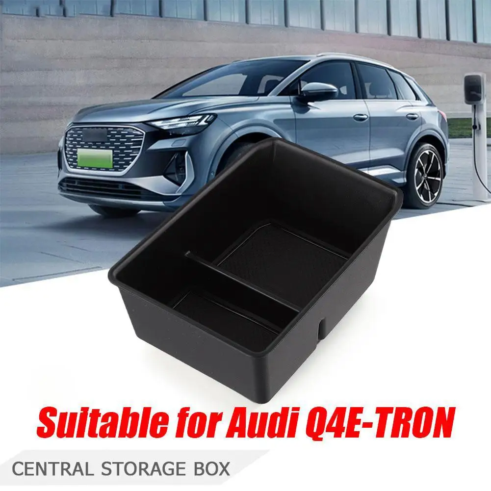 

Car Central Console Armrest Box Car Storage Box Interior Organizer Accessories For Audi Q4 E-Tron 2022 Z1O2