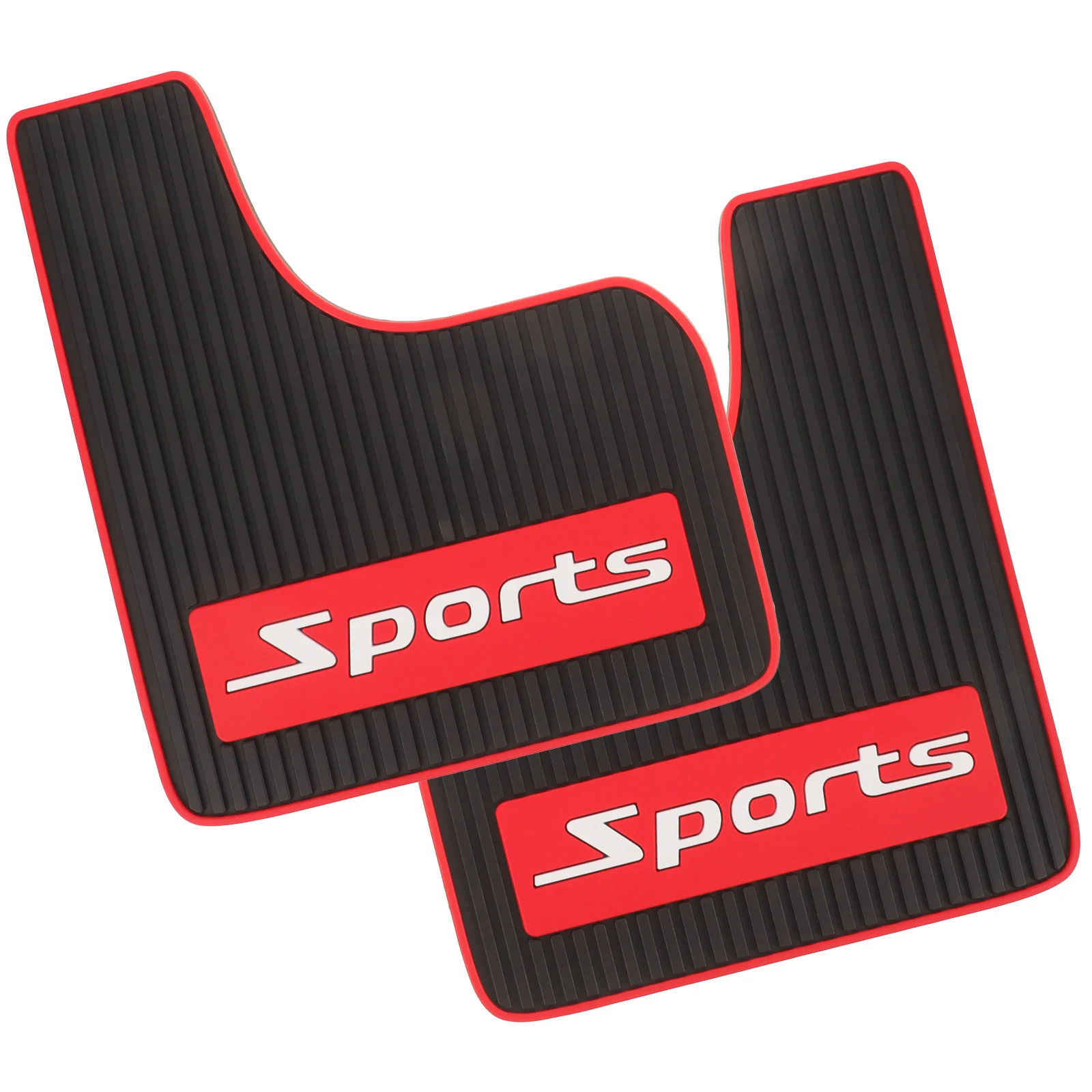 

2 Pcs Car Accessories Mudguard Splash Guards Flap Cartoon Truck Flaps Trucks Pvc Exterior