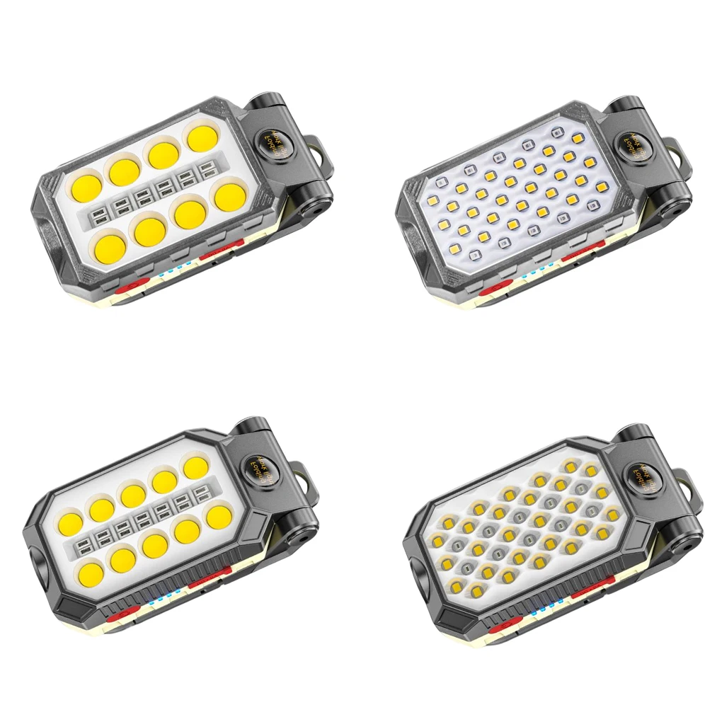 

Hiking Handheld Spotlight Portable USB Charging 4 Modes Flashlight Waterproof Rechargeable Torch Outdoor Equipment Small 598A