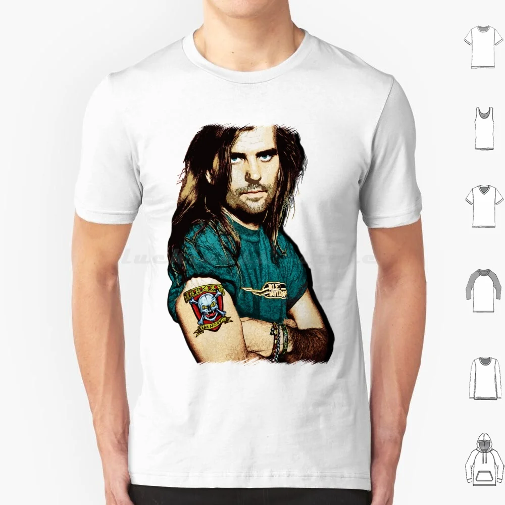 Футболка из хлопка с принтом Страх нет зла 6Xl