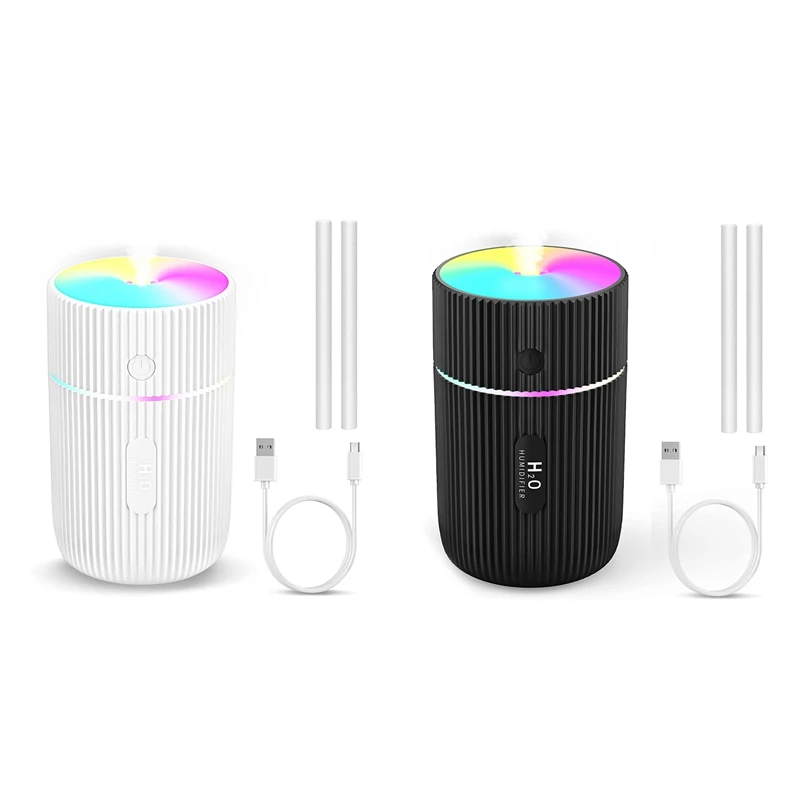

Humidifier,Colorful Cool Mini USB Humidifier With 7 Colors Breath Lights,Automatic Shutdown,For Car,Office,Bedroom