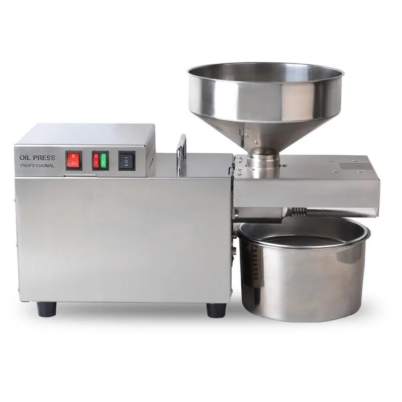 

110/220V stainless steel Automatic oil presser 1200w Oil Press Machine Home Flaxseed Oil Extractor Peanut Oil Pressing machine