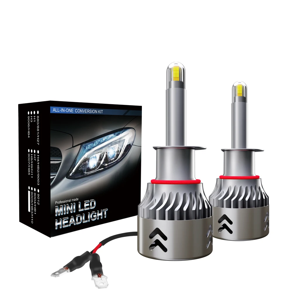 

8Sides H11 H7 LED H1 H4 360 Car Bulbs HB3 9005 HB4 9006 H8 30000LM Auto 6000K Headlights Fog Lights Turbo Lamp 12V 24V