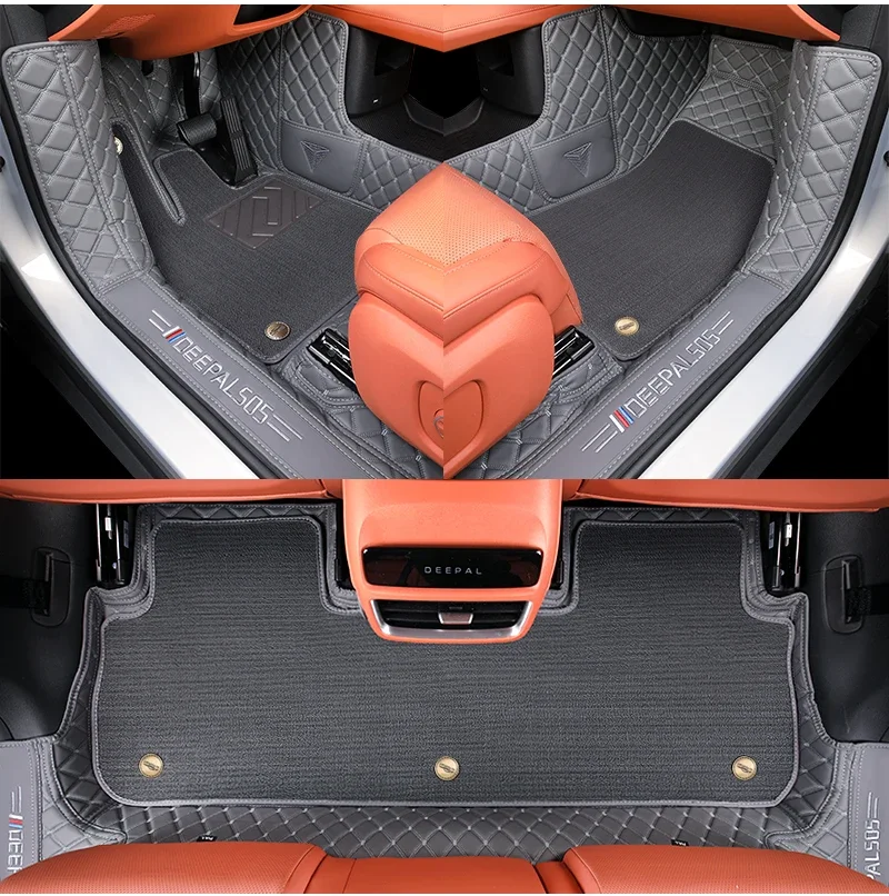 

Автомобильные коврики для Changan Deepal S05 2024 2025 2026, пользовательские автомобильные подушечки для ног, автомобильный ковер, аксессуары для интерьера