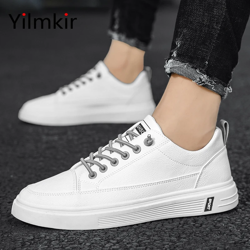 

Кроссовки мужские на плоской подошве, Повседневная дышащая Удобная Нескользящая износостойкая легкая прогулочная обувь, со шнуровкой