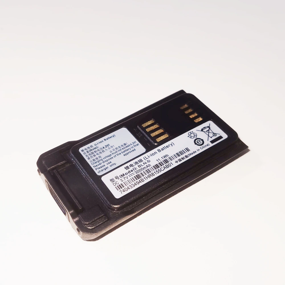 Ten Packs 3000mAh 3.7V 11.1Wh Lithium-Ion Battery for BLN-5i for EADS Airbus Cassidian TH9 THR9 THR9i THR9+ Tetra Radio BLN-6L