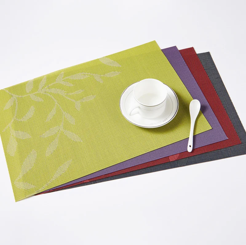 Жаккардовый коврик для стола теплоизоляция искусственный квадратный японский