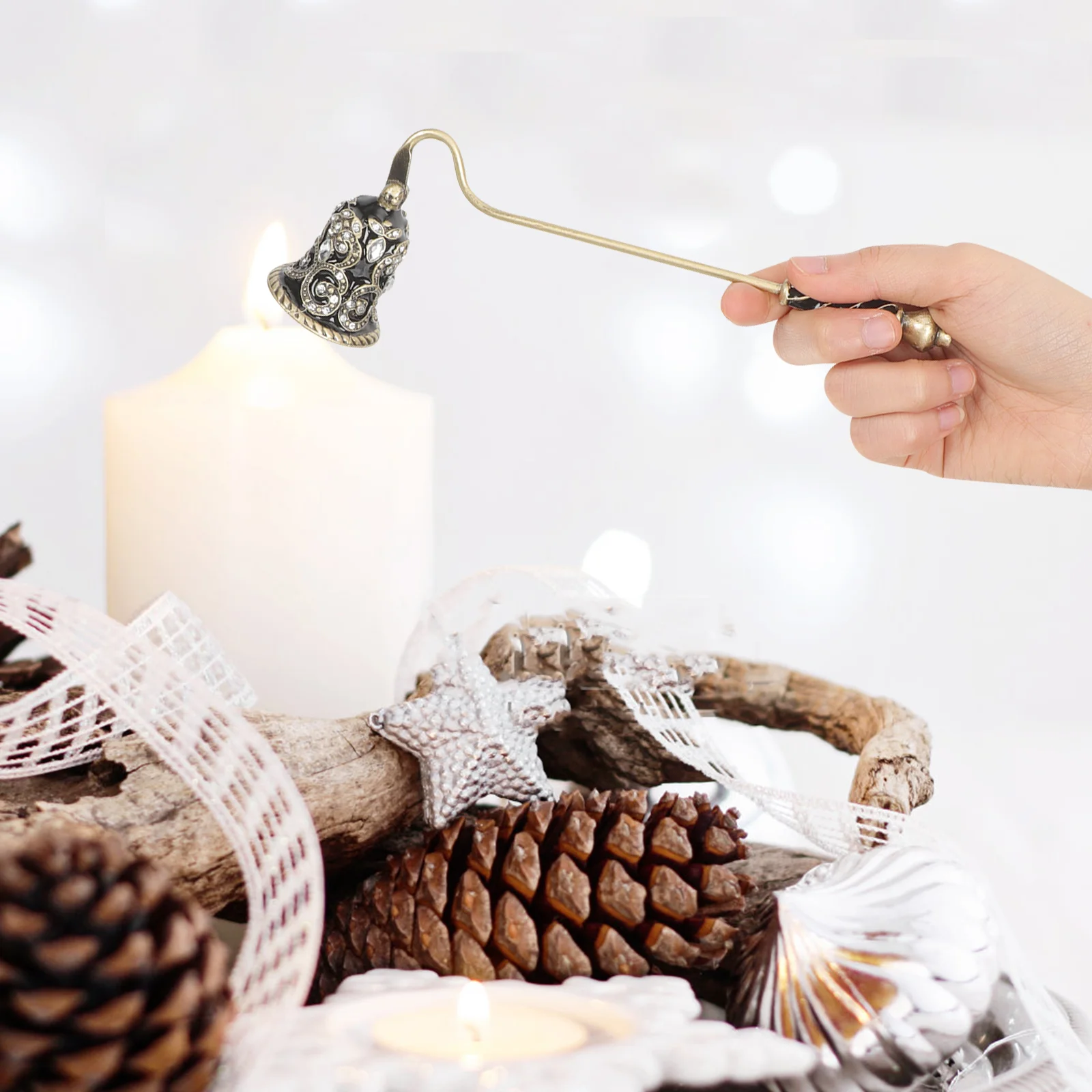 Огнетушитель для домашнего декора гаситель фитиля портативный пламя изысканные