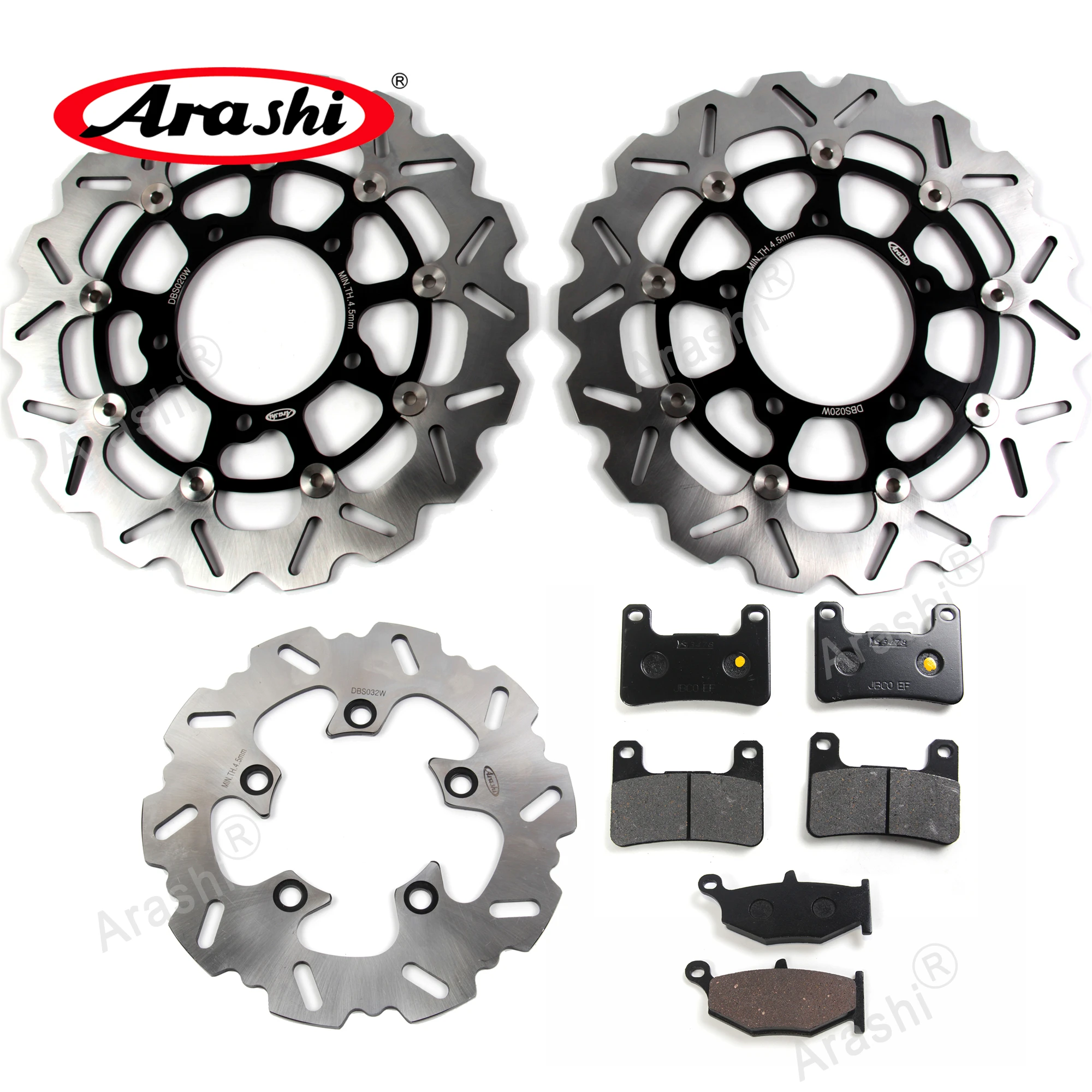 

Arashi для SUZUKI GSXR750 2006 2007 / GSXR1000 2007 2008 CNC Передние Задние тормозные колодки дискового ротора GSXR GSX R 750 1000 K7 K8