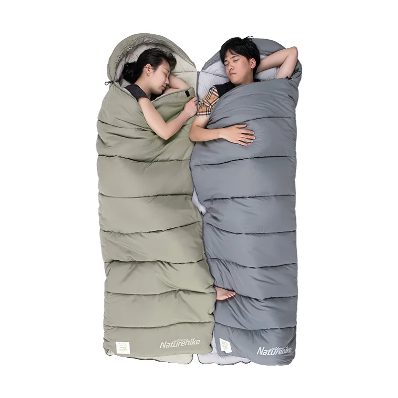 2022 4 Season Keep Warm Sleeping Bag Lightweight Waterproof Outdoor Camping Sleeping Bag Ultralight Cotton Winter Sleeping Bag