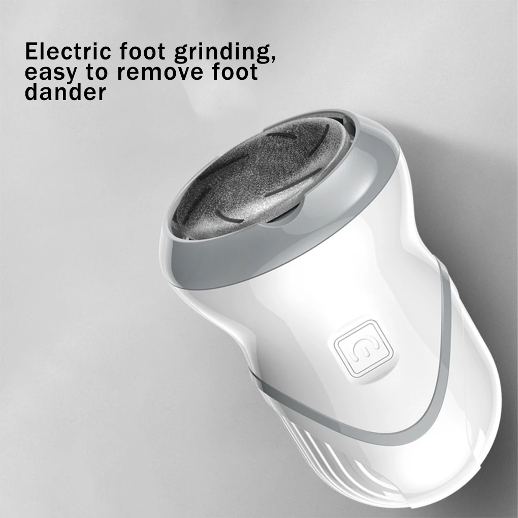 

ABS Electric Foot Grinder Portable Handheld 3 Gear Detachable Washable Rechargeable USB Charging Callus Remover Type 2