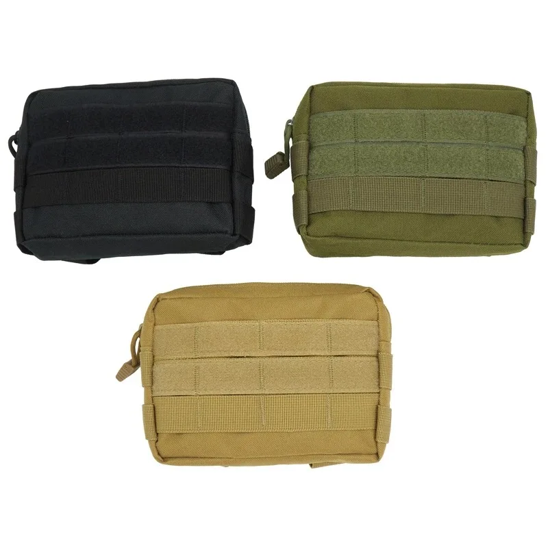 Купи Outdoor Military Molle Utility EDC Tool Waist Pack Tactical Medical First Aid Pouch Phone Holder Case Hunting Bag survival gear за 254 рублей в магазине AliExpress