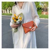 pu classic handbag ladies bag girls gift preferred fan shaped accessories new simple high quality hot selling envelope bag