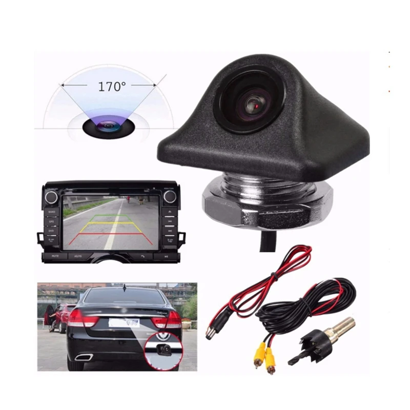 Car Reversing Rear View Camera Night Vision Waterproof HD with Power Cord