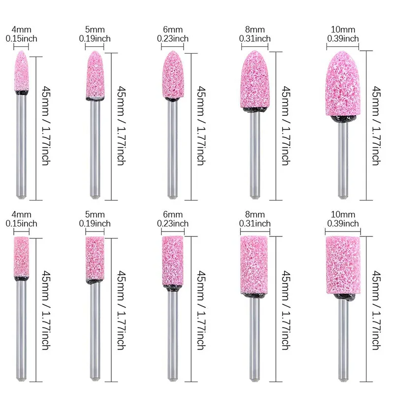 Набор абразивных точек для камня 100 шт. аксессуары электромагнитного