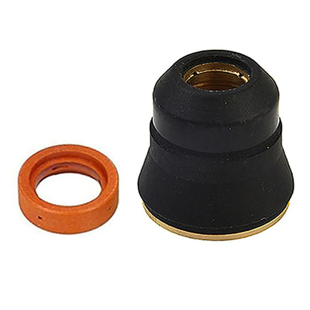 

Upgrade Your Plasma Cutter Torch S45 S54 PD0116 08 PR0110 Torch Consumables Swirl Ring + Retaining Cap Included