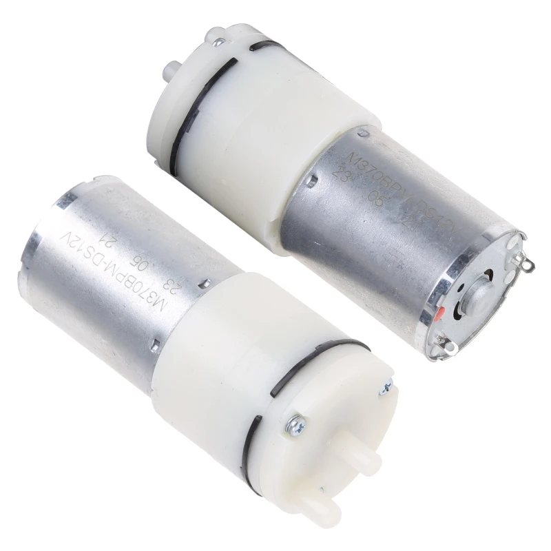

Electric Micro Diaphragm Vacuum Air Pump DC12V 370 Low Noise Mini Booster DIY Replacement for Drinking Equipment Beauty Device