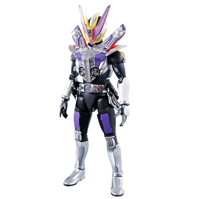 

Bandai Frs Anime Periphery Figure Rise Standard Masked Rider Den-O Gun Form Movable Joint Doll Model Assembly Garage Kit Toys