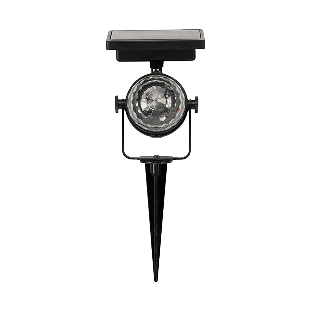 

Solar Projection Lamp Rotating ABS Spotlights Outdoor Garden Waterproof Lawn Lamps Home Patio Courtyard Christmas Villa