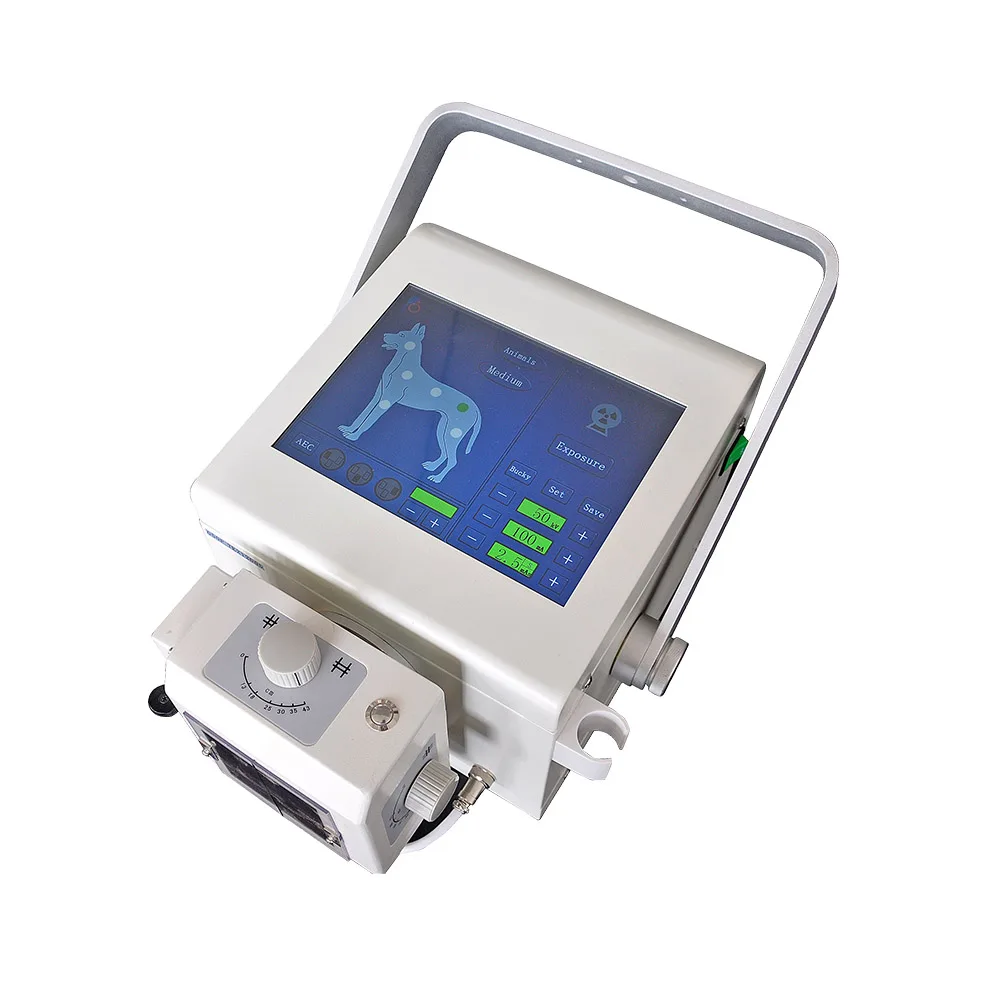 LTX33V Цифровой портативный ветеринарный рентгеновский аппарат 5 кВт 100 мА