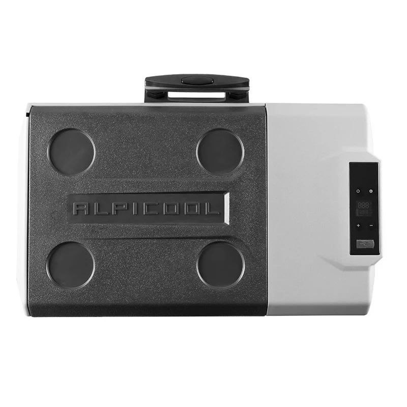 Портативный автомобильный холодильник Alpicool 50L мини-холодильник для дома 12 В/24 В 220