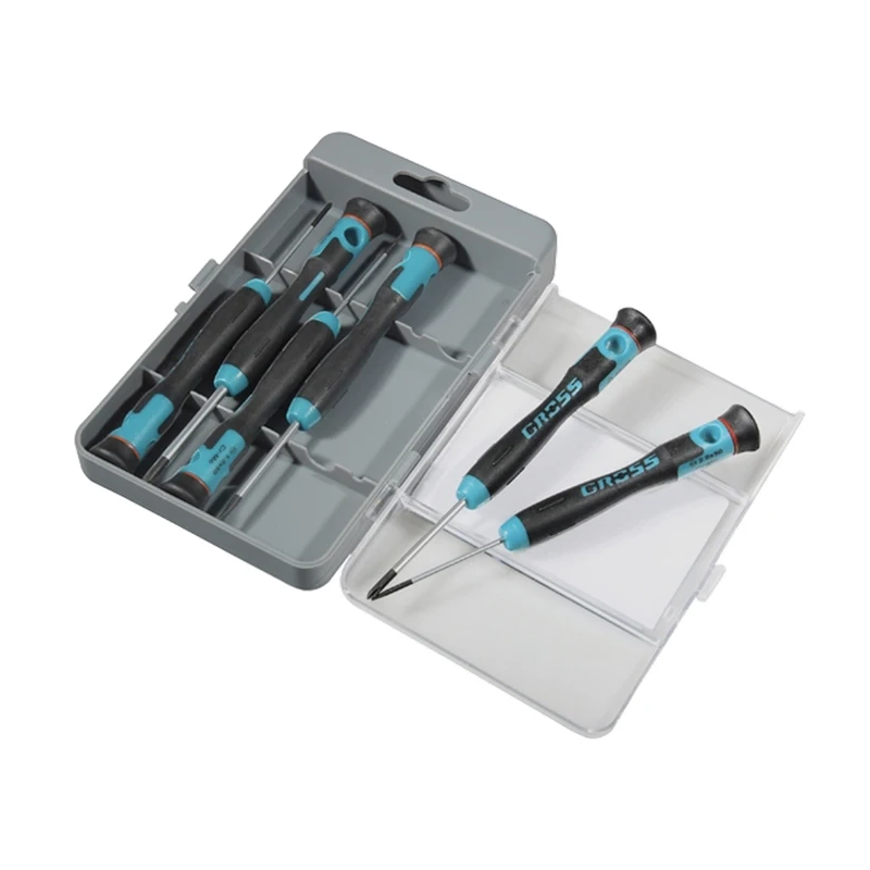 Набор отвёрток GROSS 13347 (6 штук хром-молибденовая сталь намагниченный наконечник