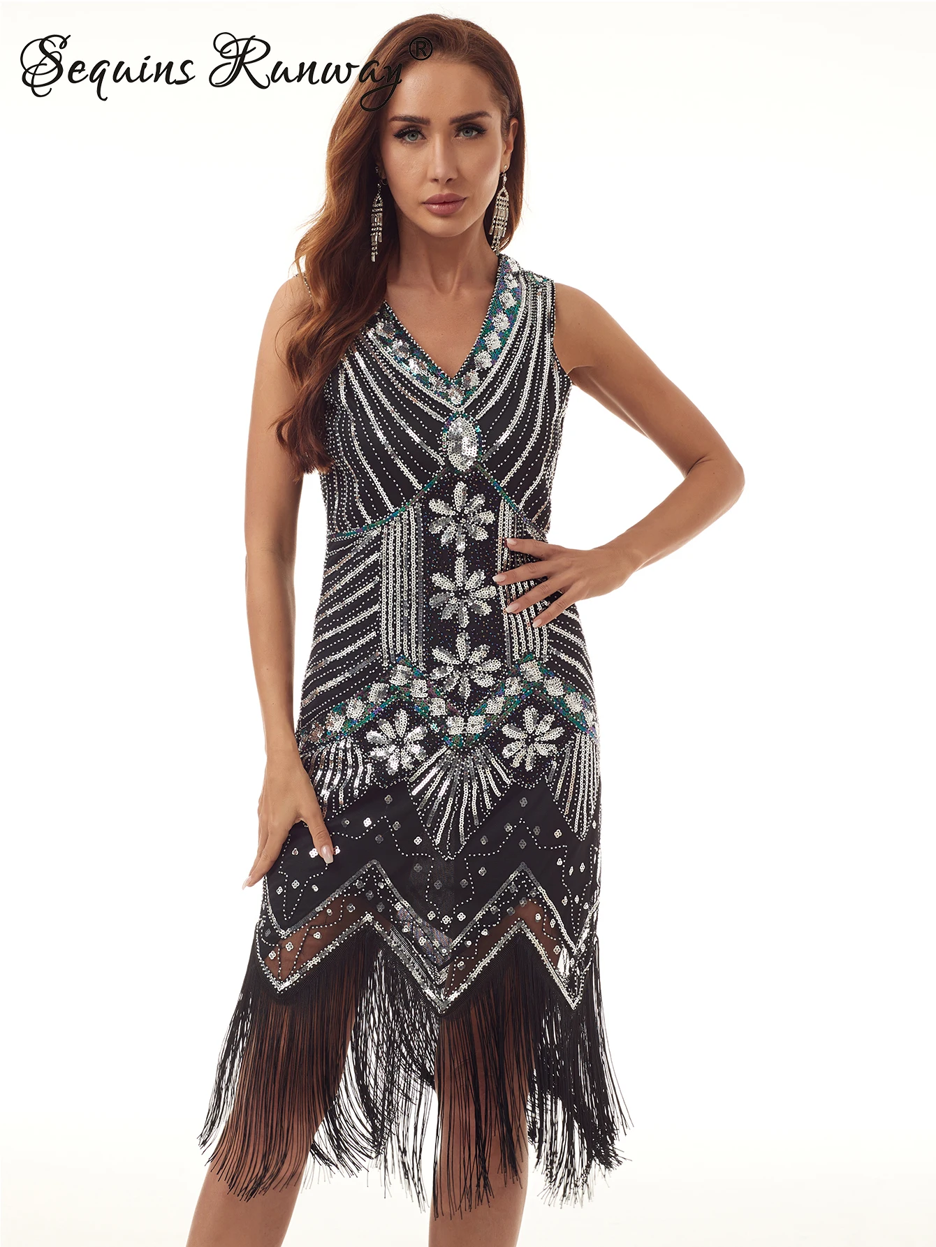 

Женское винтажное облегающее платье с блестками, элегантное вечернее коктейльное платье макси с открытой спиной, лето 2022