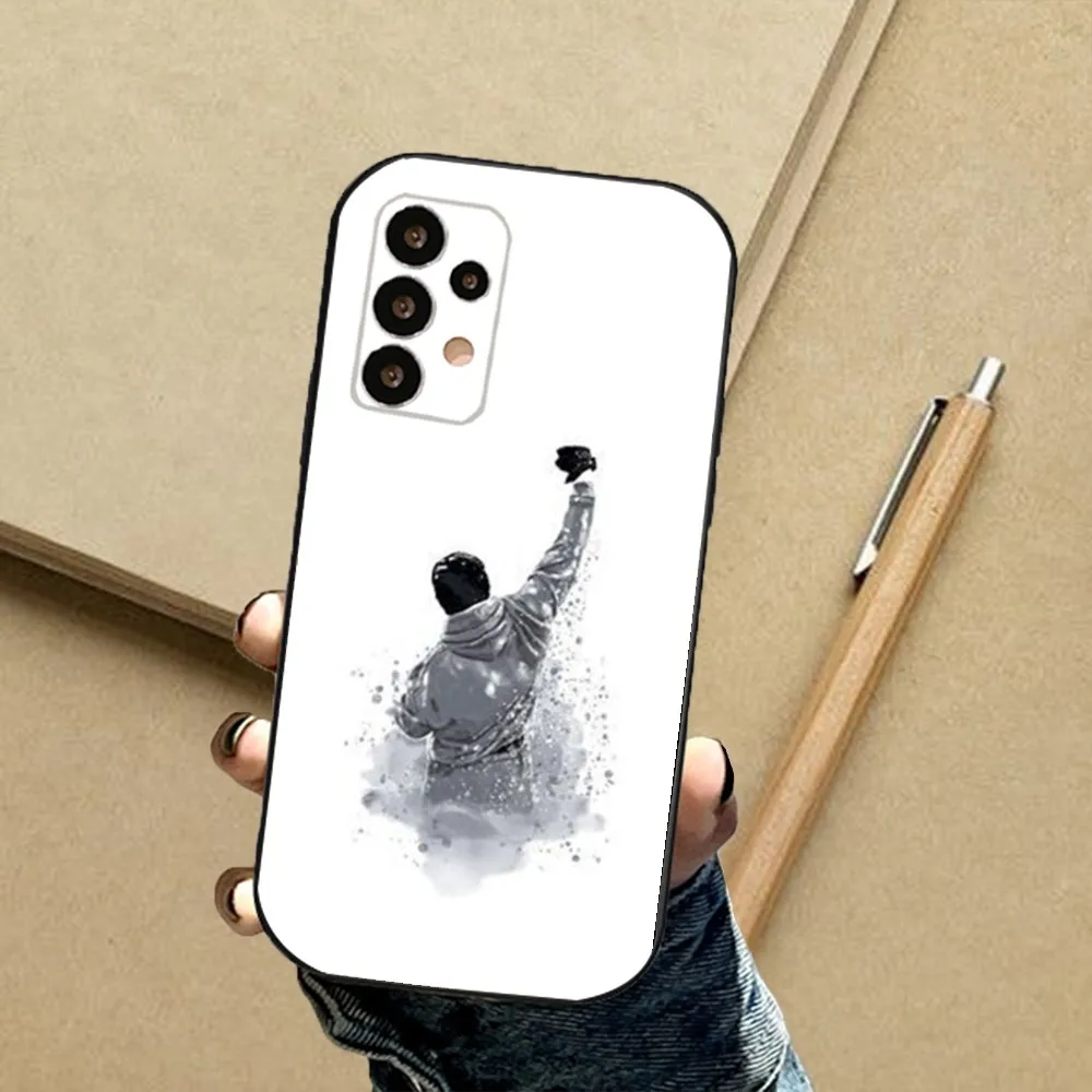 Боксерский чехол для телефона Samsung S24 23 22 30 21 10 9 Note20 Ultra Lite 5G Plus FE черный мягкий