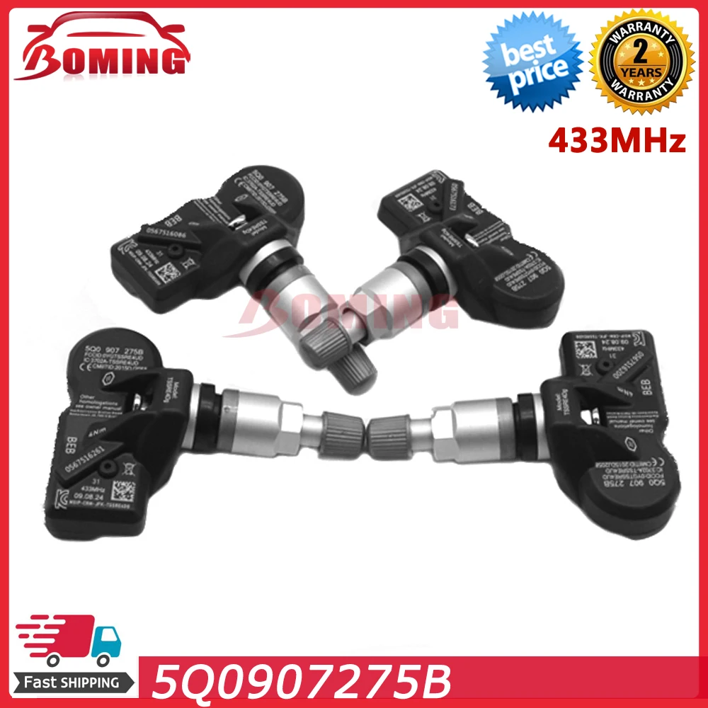 5Q TPMS 0907275 Система Контроля Давления В Шинах Для Audi A3 A4 A6 A7 A8 Q3 Porsche 911 Cayenne Volkswagen Tiguan