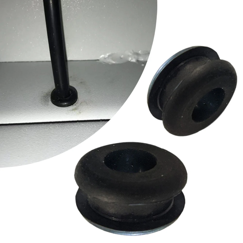 

2pcs Rubber Grommets 6mm Diameter Rubber Grommets For 14/16Inch Band Saws Upper Arm Casting Threading Rubber Grommets