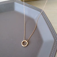 women irregular pendant necklace hollow geometric chokers necklaces jewelry birthday gift for women