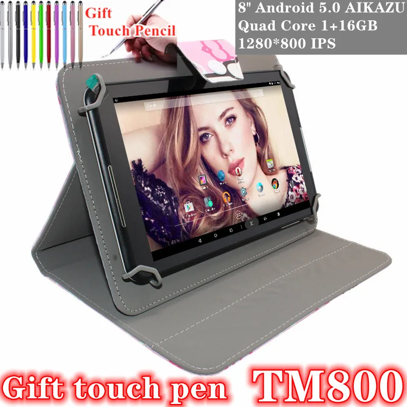 

Планшет TM800 AIKAZU на Android 5,0, четыре ядра, экран 8 дюймов, 1 Гб + 16 Гб