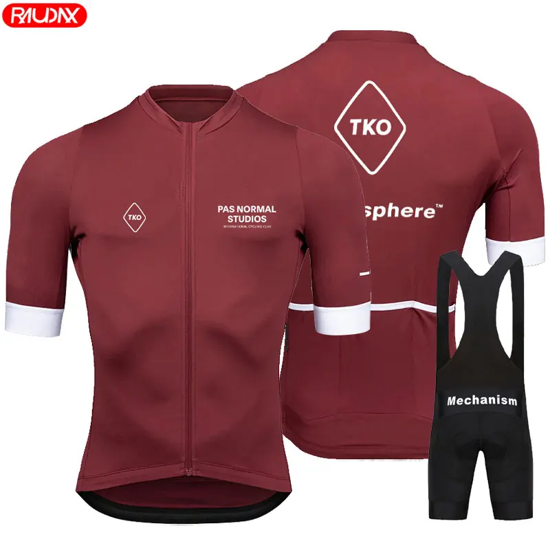 

PNS 2023 New Summer Short Sleeve Cycling Jersey Set MTB Maillot Ropa Ciclismo Triathlon Breathable Mountain Bike Cycling Clothes