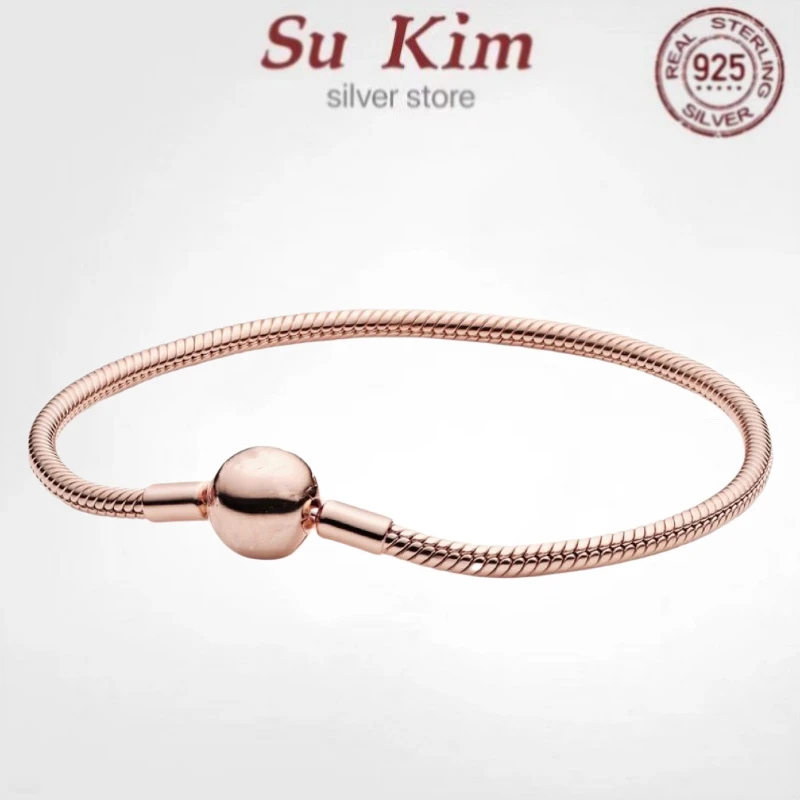 

Женский браслет-талисман «Змея» из серебра 100% пробы