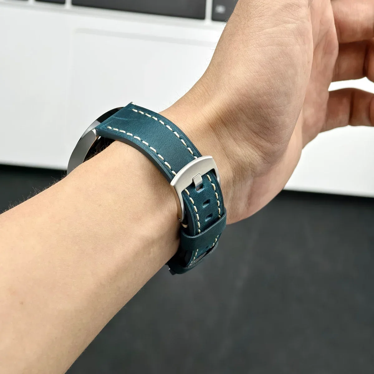 Ремешок кожаный для Samsung Galaxy 6 5 4 44 мм 40 Gear S3 быстросъемный браслет Redmi 3Lite 22 20