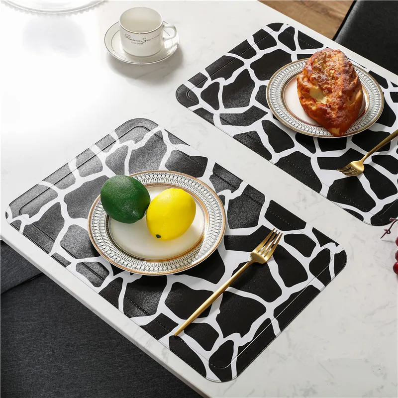 

Waterproof Table Mats Placemat Oil Anti-Skid Non-Slip Pads Dinner Mug Coffee Plate Cup Coaster Kitchen Decoration