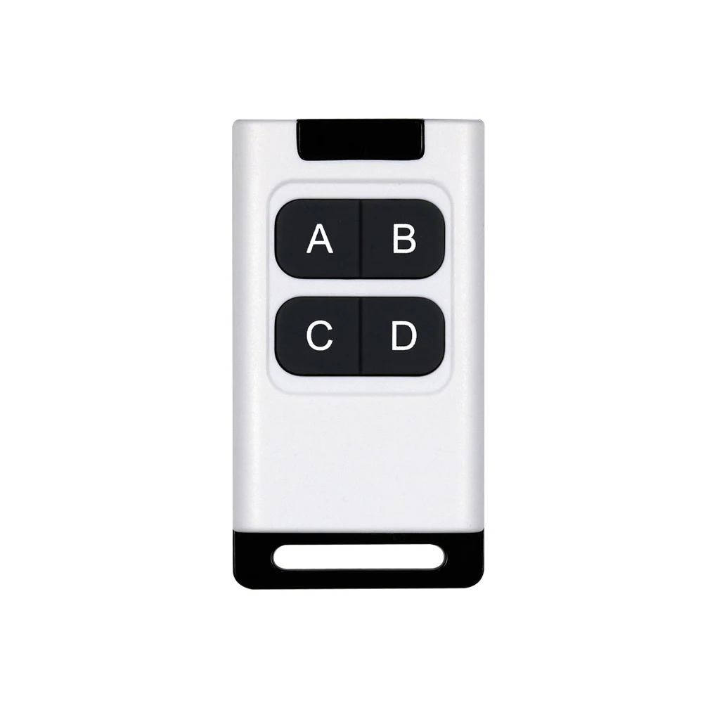 

Durable And High-Quality 4 Button Clone Garage Door Opener Key With 92 MHz Copy ABCD DIY Key Fob 433 92 MHz Copy
